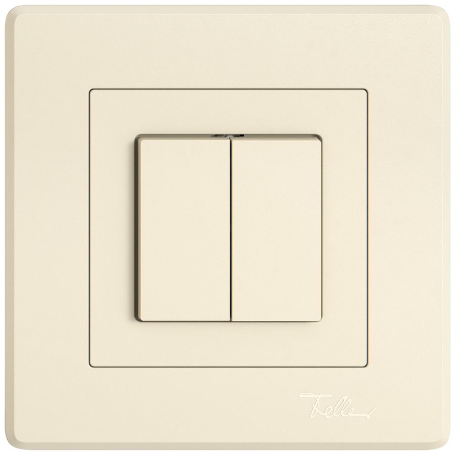 Kit de montage ENC EDIZIO.liv SNAPFIX® p.interr.et contact n.lum.a.2 boutons cr