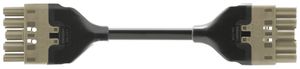 Verbindungsleitung Woertz 49345/C3 5×1.5mm² 400V 16A 2m gu Buchse-Stecker Cca