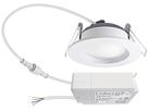 Downlight LED ESYLUX ELSA-2 Ø98 DALI 5W 3000K, 500lm, blanc