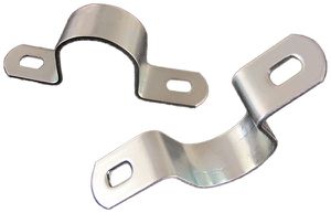 Rohrbride 2-lappig Plica M25 verzinkt