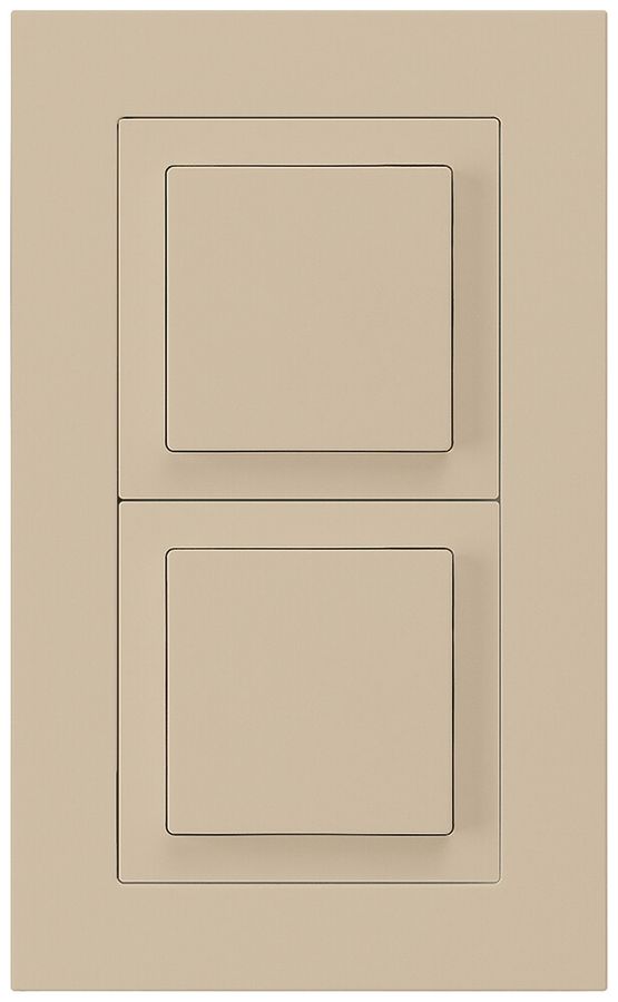 UP-Kombination kallysto.pro Gr.I-I vertikal Schalter S3+Impulstaster beige