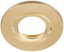 Abdeckring SLV UNIVERSAL IP65 Kunststoff Ø88×3.5mm Gold matt