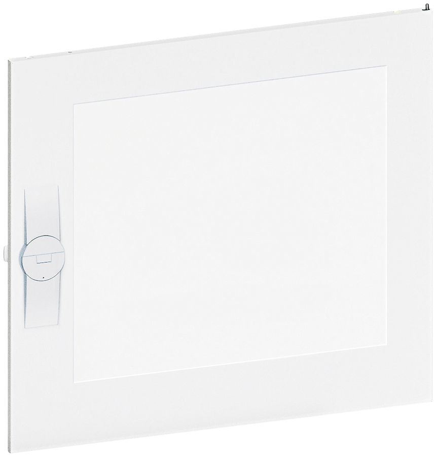 Porte droite Hager média AP 519×469×12mm IP30 blanc pur