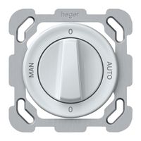 UP-Drehschalter origin Umschalter 2/1L 16A 250V 0-AUTO-0-MAN 77×77mm weiss