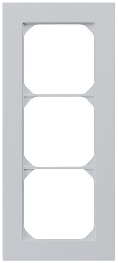 UP-Abdeckrahmen kallysto.pro 3×1 hellgrau 94×214mm