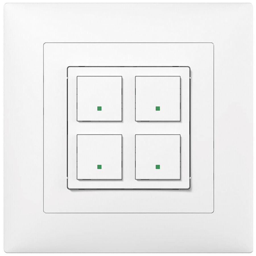 UP-Sensor/Dimmaktor 2/1×SIDUS free@home wireless, weiss