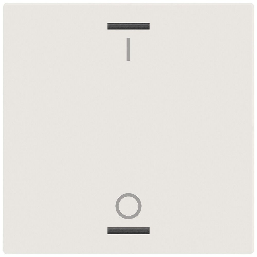 Bascule MDT BE-TAL60W111.B1 1t/2a p.touches tactiles blanc mat "I/O"