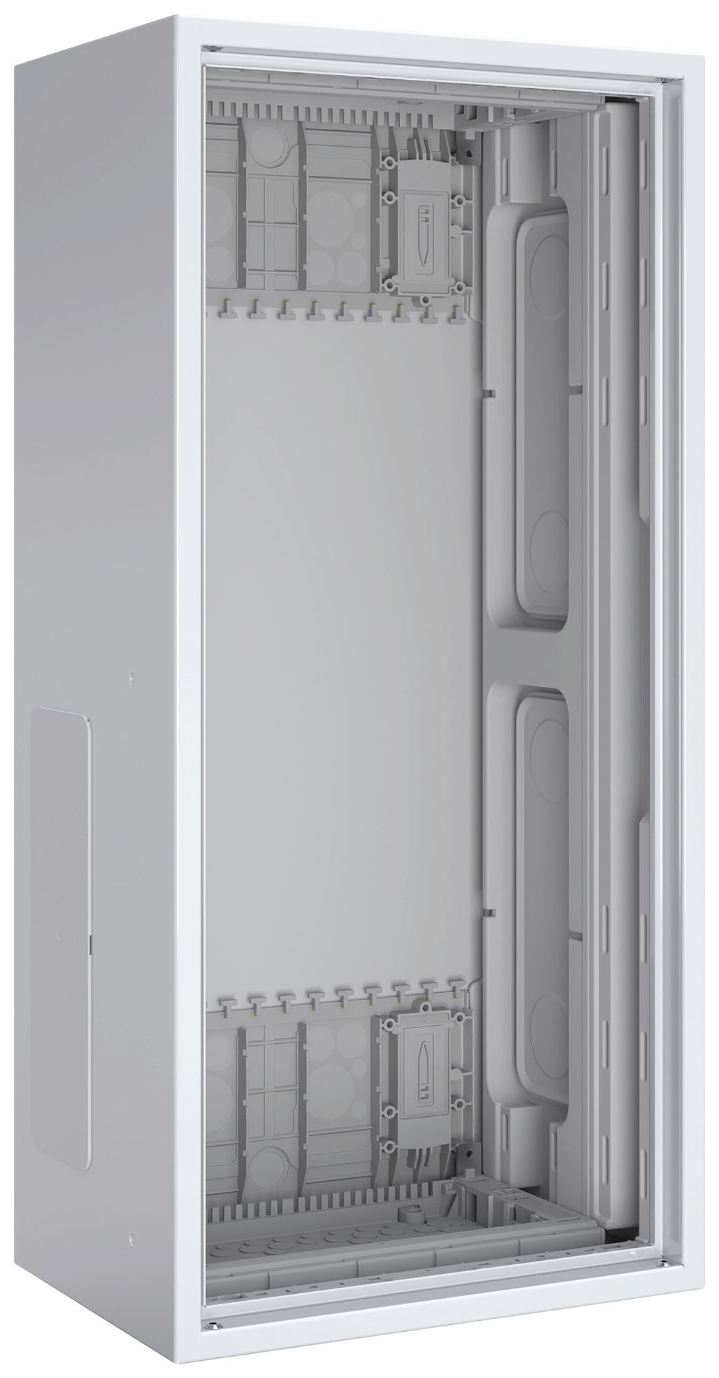 Coffret mural PrismaSeT XL IP30 s.porte 300×650×210mm 1 champ 4 rangées