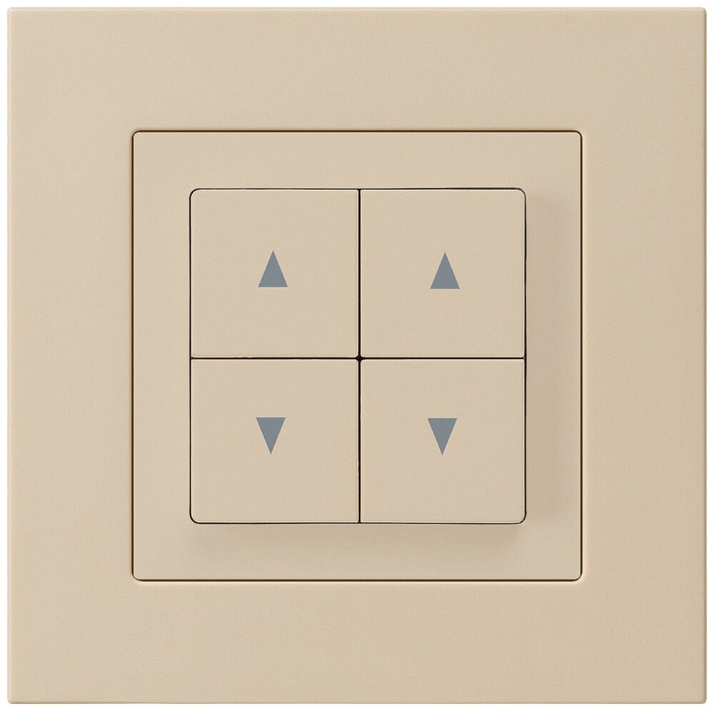 Interruttore per tapparelle INC kallysto.pro beige con 4 tasti