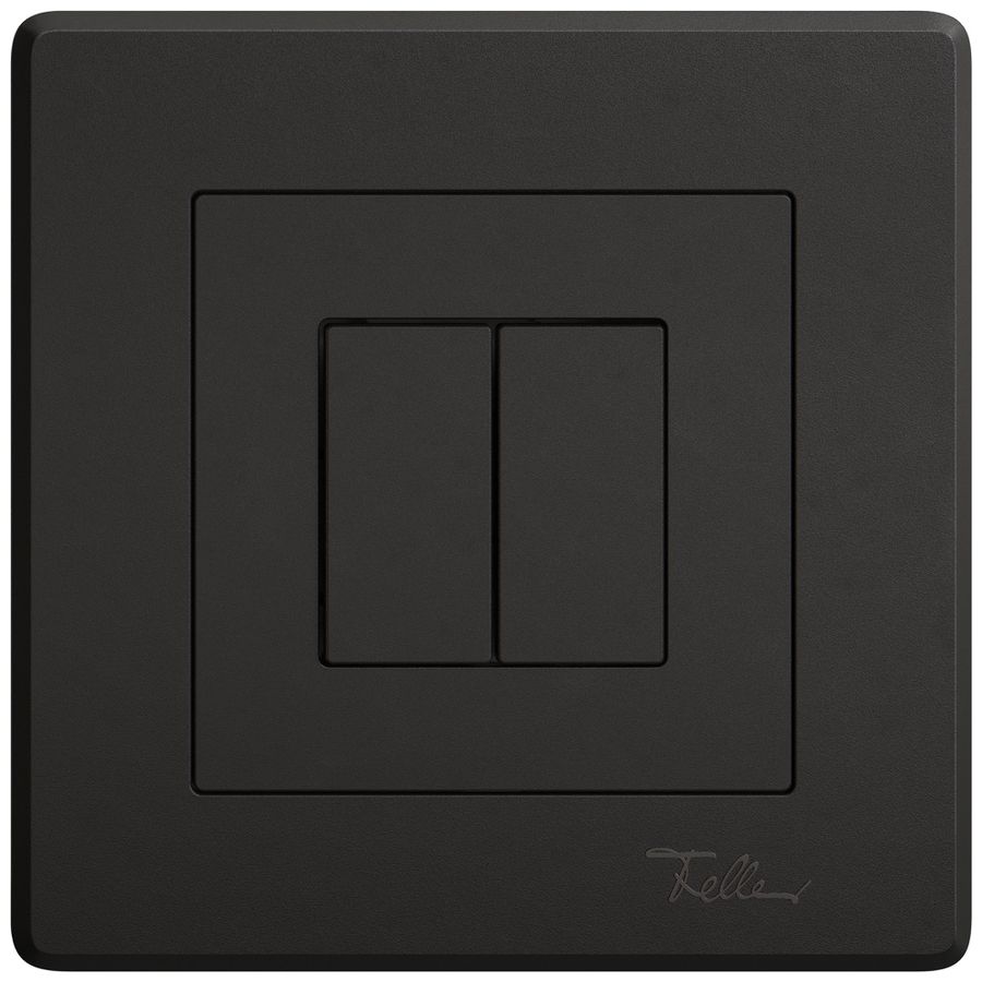 Interrupteur à pouss.ENC EDIZIO.liv Wiser SNAPFIX® 2 canaux 2 touches WLAN no