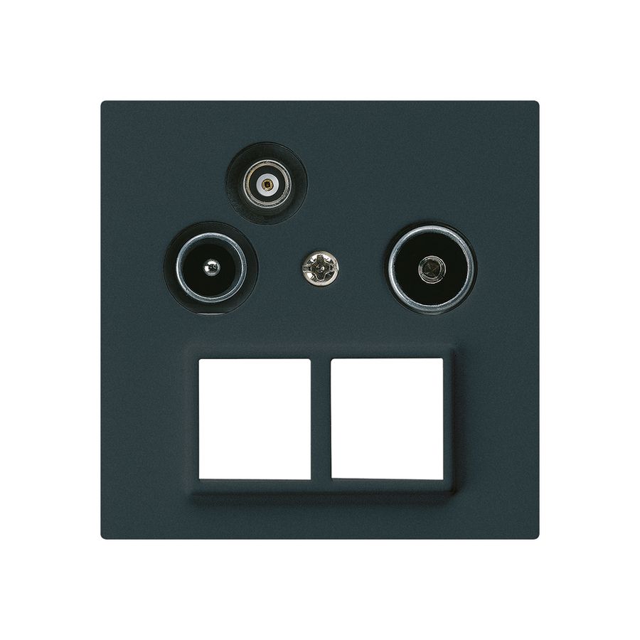 Antennendose R/TV-Daten kallysto HMS A 2GHz 19db schwarz
