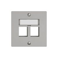 Montageset EDIZIO.liv Keystone SNAPFIX® gerade 2× hgu