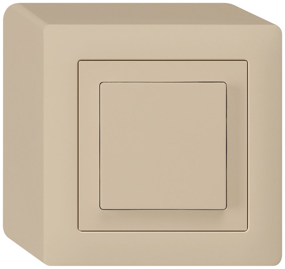 AP-Druckschalter kallysto 3/1L beige