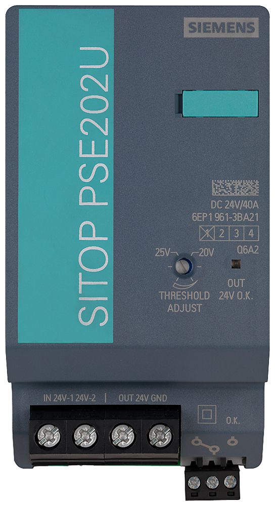 Redundanzmodul Siemens SITOP PSE202U, 24VDC/40A (2×20A)