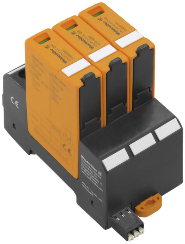 Parasurtension Weidmüller VPU PV I+II 3 R 1500