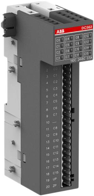SPS-Erweiterungsmodul ABB BCM/S 16.1.1, digitales Ein-/Ausgangsmodul 16-Kanal