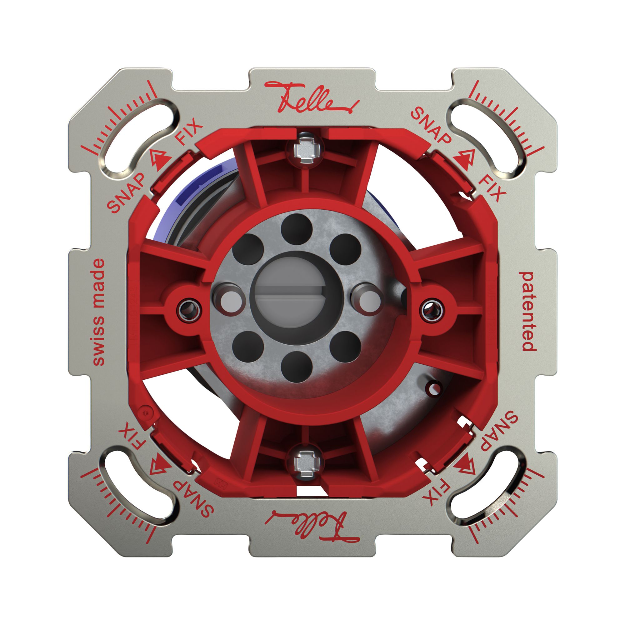 UP-Drehschalter Feller SNAPFIX® Wechselschalter 3/1L o.Zylinder