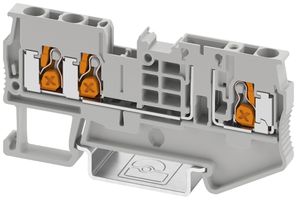 Trenn-Reihenklemme PX XT 2,5-TWIN-TG 4mm² 20A 500V 3×1 TH35 gu