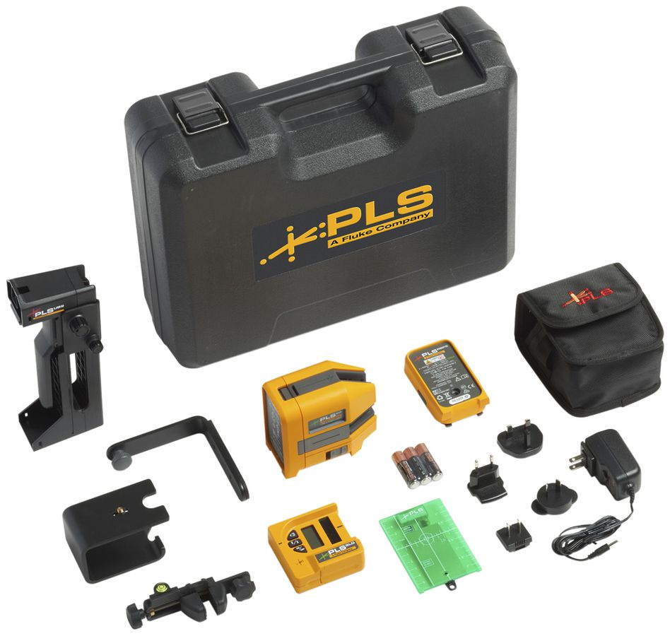 Niveau laser à 6 points Fluke-PLS 6G RBP SYS 30m ≥3h vert 525nm