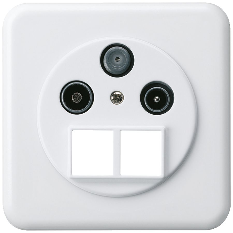 UP-Antennendose TV-R-SAT HMS basico C weiss