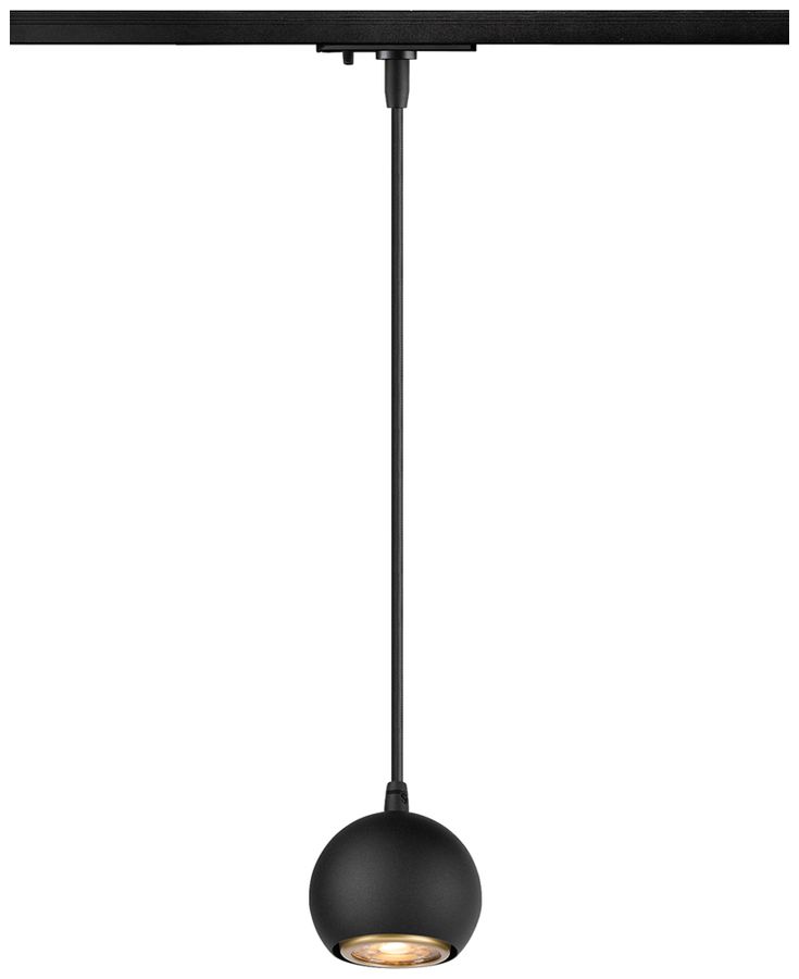 Lampada sospesa SLV LIGHT EYE 90 AD1PH GU10 1×6W REG Ø89mm nero