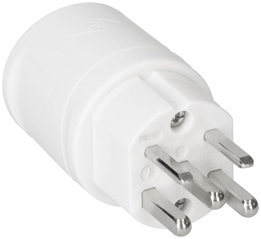 Fiche MH TH T25 3L+N+PE 16A 400/250V horizontale pour câble Ø8…12.5mm bc