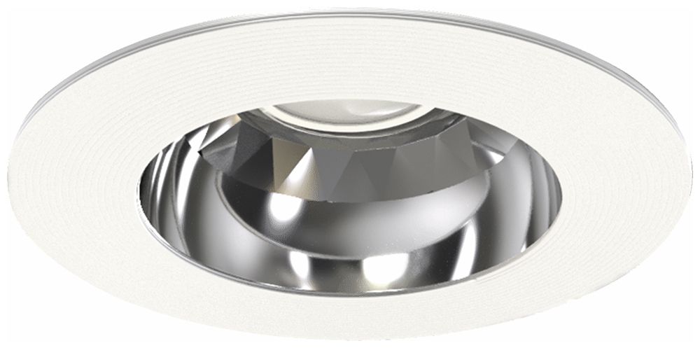 Downlight LED Philips GreenSpace TCTT 9.7W 1224lm 830 90° Ø185mm blanc