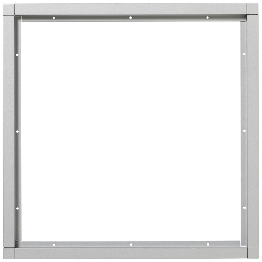 AP-Rahmen Siedle 9× 331×331×15mm silber