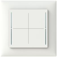 UP-Bedienelement ABB SIDUS touch B KNX mit BCU 1…4-fach weiss