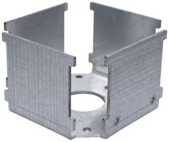 Plaque de montage DOTLUX WAY acier 115×115×75mm gris