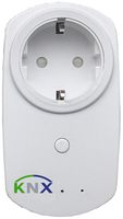 Actionneur-commutateur KNX RF+ pour prise MDT RF-AZK1ST.01S 1-can 16A 230V