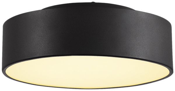 LED-Deckenleuchte SLV MEDO 30, 15W 3000K 1000lm 1…10V schwarz