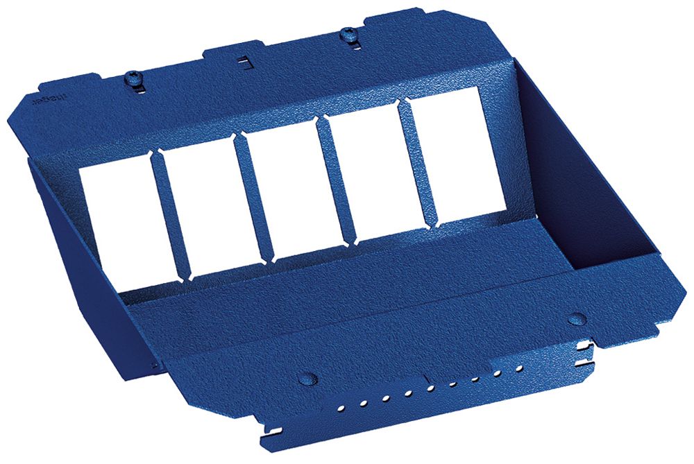 Supporto dispositivi Hager 230×225×100mm per FLF 10×grd.I o 4×grd.II + 2×grd.I