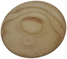 Deckenrosette Holz 100mm klar