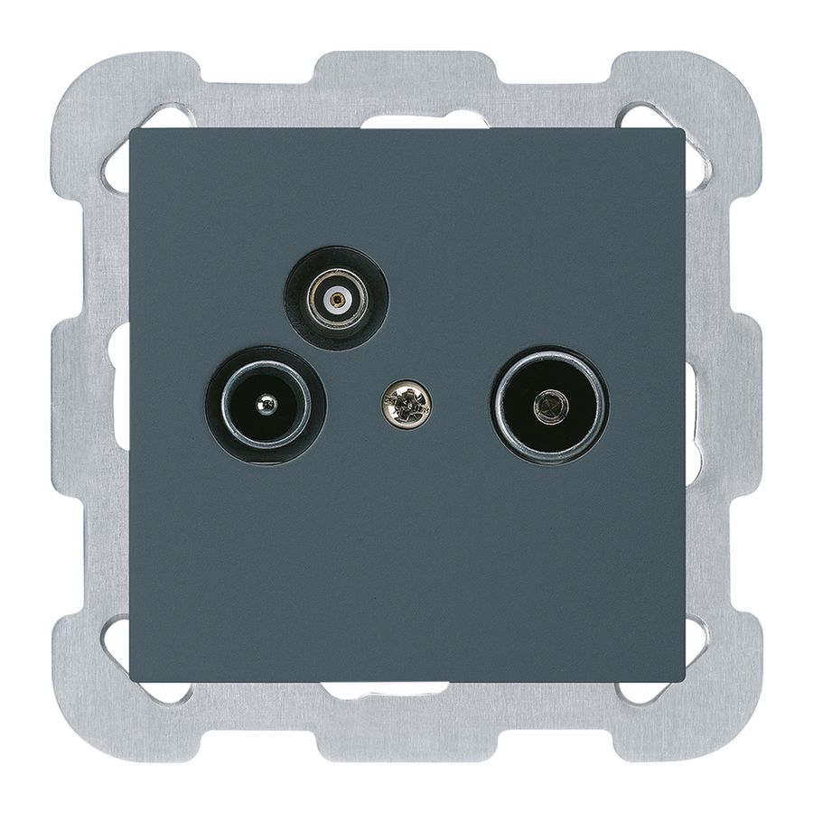 UP-Antennendose R/TV-Daten kallysto B 2GHz 11db anthrazit