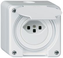 Presa AP robusto tipo 23 bianco