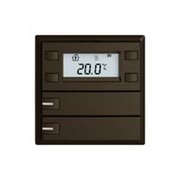 Poussoir RTH EDIZIO.liv SNAPFIX® a.RGB-LED 2×touches comm.1T br