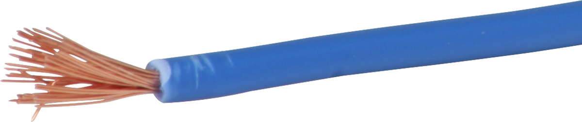 T-Litze 2.5mm² hellblau Eca, Spule à 100m