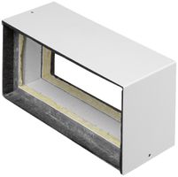 Anpassstück tehalit FWK 3E 100×260mm, verkehrsweiss