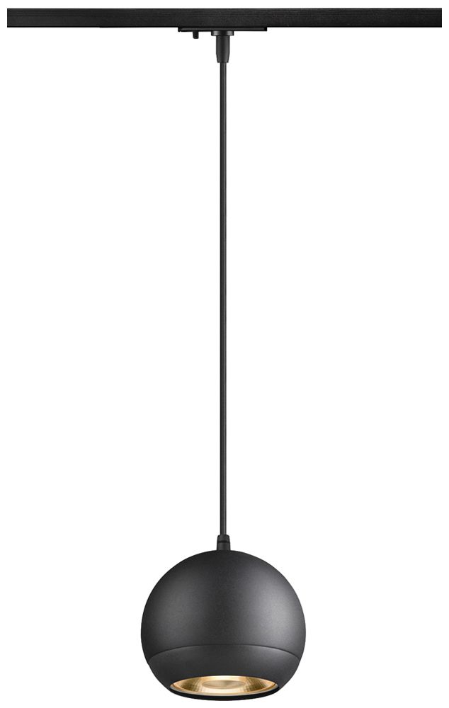 Pendelleuchte SLV LIGHT EYE 150 AD1PH GU10 1×13W DIM Ø150mm schwarz