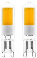 LED-Lampe Eglo G9 2W 200lm 3000K 15×60mm COB klar 360° 2Stk