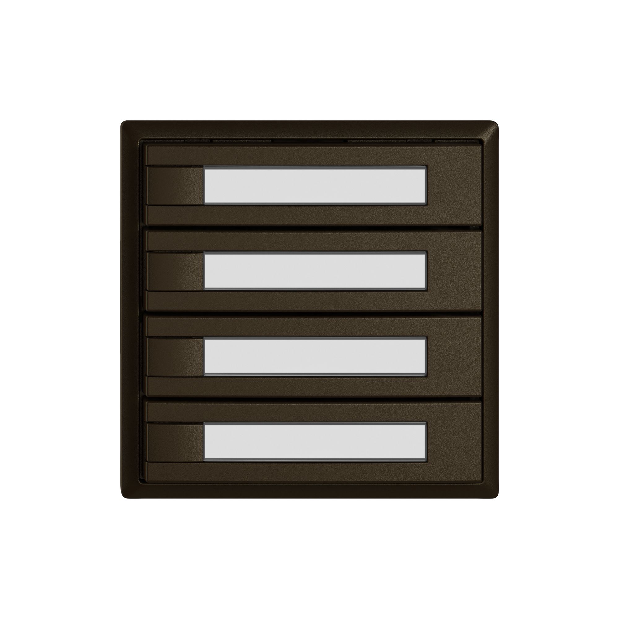 Universaltaster EDIZIO.liv UNI SNAPFIX® 12…48V o.LED 4× 1-Tbed.Pap.br