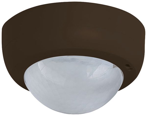 AP-Präsenzmelder SWISSLUX PD4N-KNXs-DX-AP 360° braun