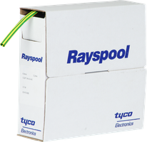 Schrumpfschlauch CGPT-R 6/3 grün/gelb