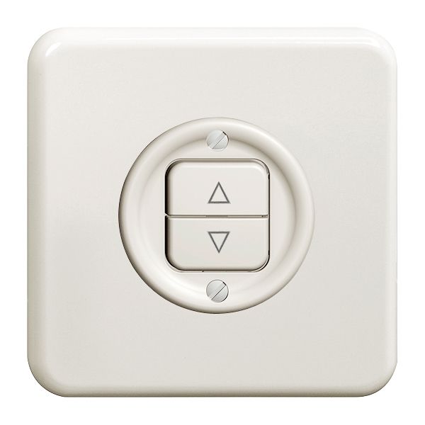 UP-Frontset FH PMI weiss für Storentaster/-schalter