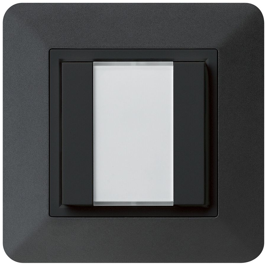 Pulsante multifunzionale AP kallysto.trend KNX RF 2×nero