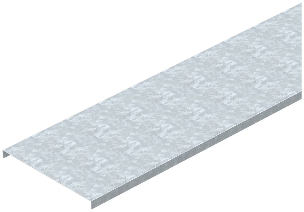 Couvercle Bettermann pour caniveau de câbles 100mm acier zingué aluminium