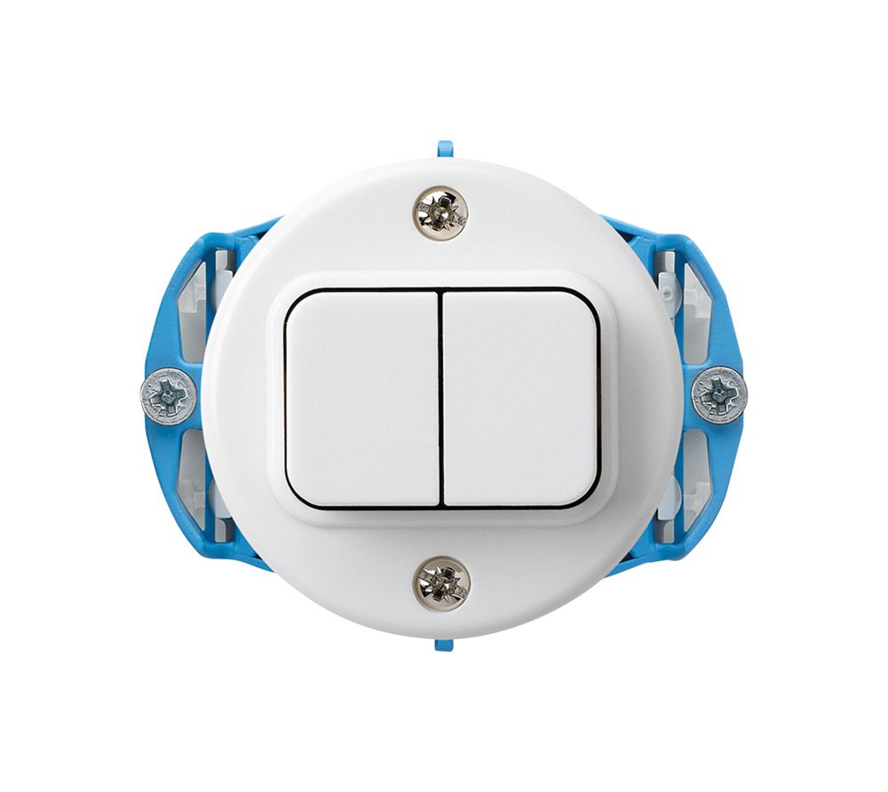 Einsatz zu UP-Schalter basico 3/1L+A-R/1L weiss