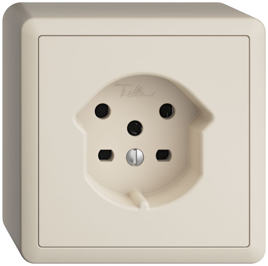 AP-Steckdose EDIZIOdue FX54 T15 crema