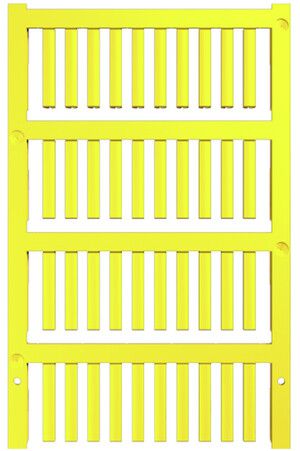 Leitermarkierer Weidmüller MultiCard SF für Ø1.2…1.6mm 21×3.2mm PA66 gelb